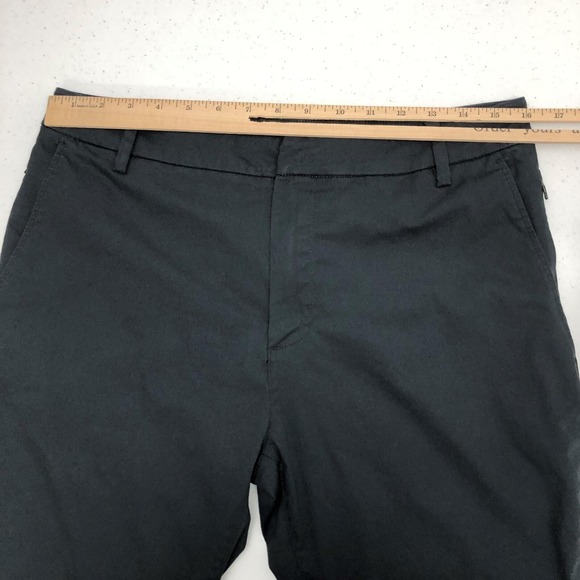 Birddogs Pants Mens 32x28 Black Chino Stretch Lined Flat Front Casual Golf Day - Picture 6 of 10
